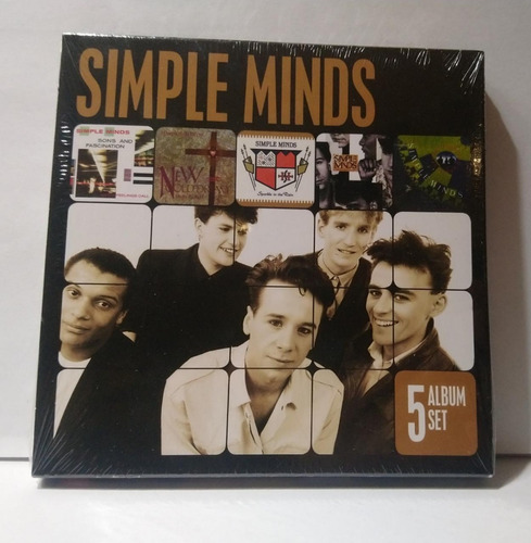 Simple Minds -  5 Album Set  - 5 Cd´s Importado