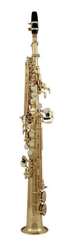 Roy Benson Ss-302 Saxofón Soprano Tono Bb Si Bemol Estuche