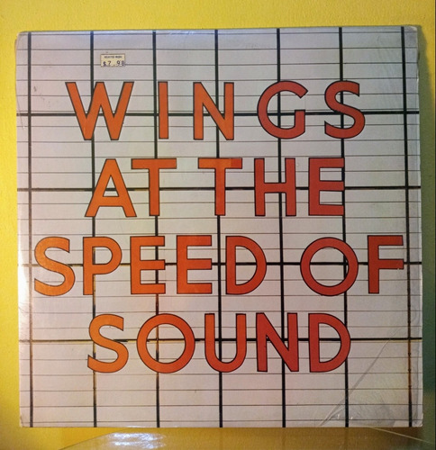 Wings At Speed Of Sound Paul Mccartney Lp Vinil Importado 