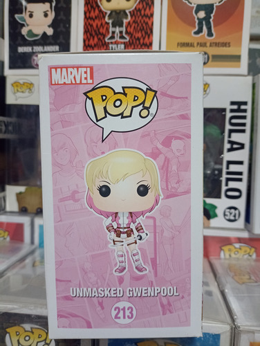 Funko Pop Unmasked Gwenpool #213 Walgreens Exclusive (Usado)