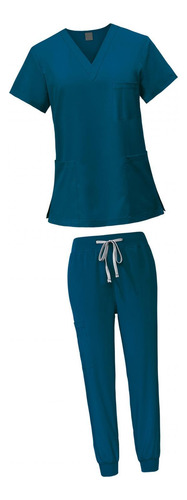 Conjunto De Uniforme Médico Para Mujer, Ropa De Trabajo De