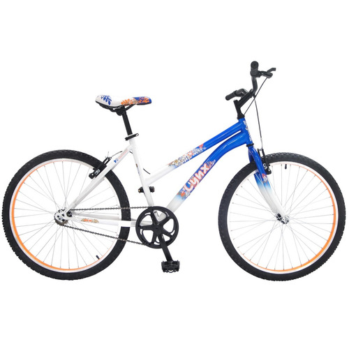 Bicicleta Benotto Lynx Acero R26 1v Dama Freno V Azul Blanco