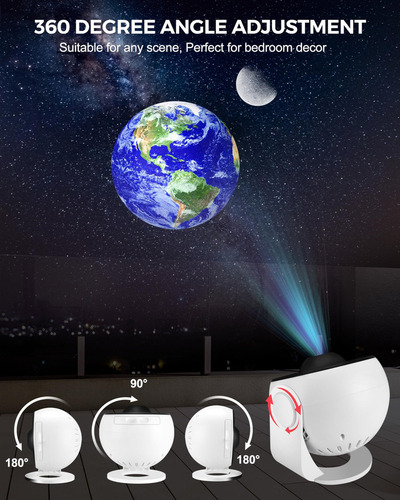 F Proyector De Estrellas Planetarium Galaxy Projector 12 En