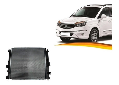 Radiador Ssangyong Stavic 2.0 2013 / 2015 Mecanico