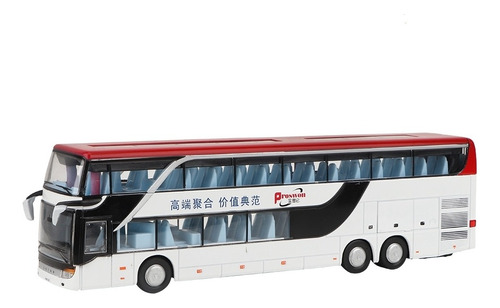 Bus De Juguete De Aleación Eléctrico 1:32 2024