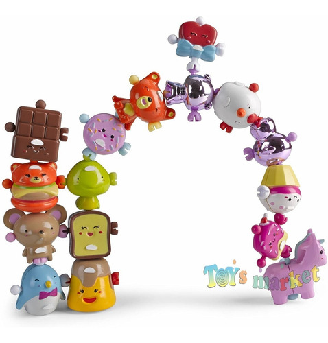 Wizies Blister Con 16 Figuras Serie 1 Original Famosa