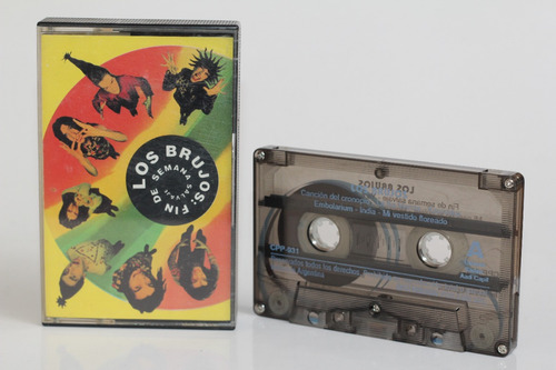 Cassette Los Brujos Fin De Semana Salvaje 1991