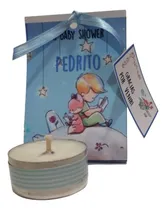 Comprar Souvenirs Baby Shower Velitas De Noche Osito Acuarela X10u