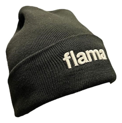 Gorros Beanie Lana Calidad Premium Bordado Moda Flama Gorro