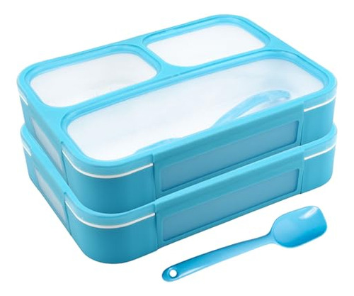 Easy Togo Blue Bento Box Adult Lunch Box Para Jzp9e