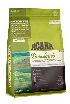 Acana Grasslands Regionales Pienso Para Gatos, 4 Lb.