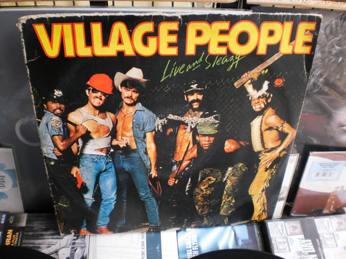 Village People - Live And Sleazy Vinilo Doble Usa - Garantia