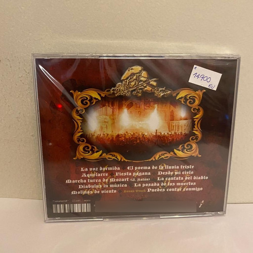 Mägo De Oz Barakaldo D.f. Cd Eu Nuevo