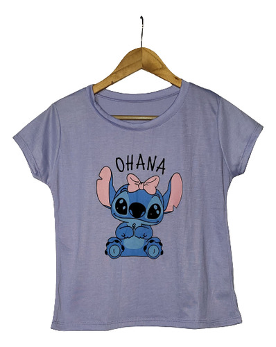 Remera Manga Corta Stich Ohana Mujer 