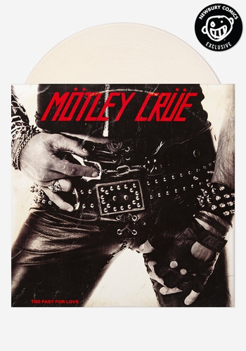 Motley Crue Lp Too Fast For Love Colorido Milky Clear 2022