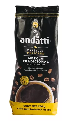 Café Tostado y Molido Café Mexicano Descafeinado 400g 