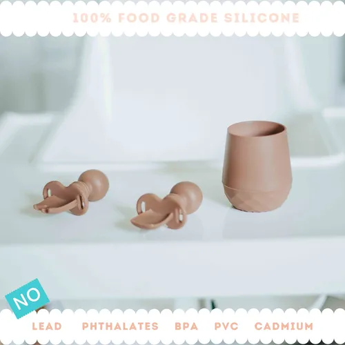 Tooshka Utensilios De Silicona Para Bebs Y Tazas Pequeas, Si