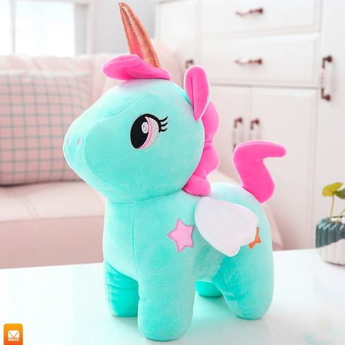 Unicornio Peluche Kawaii Juguete Felpa Suave Bebe Infantil