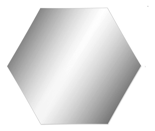 5 Espejos Hexagonales Vinilo Decorativo Adhesivo Pared 18*16