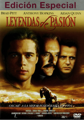 Leyendas De Pasión - Brad Pitt - Anthony Hopkins - Dvd