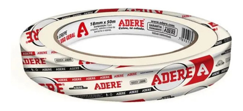 Fita Crepe Uso Geral 423s 18mmx50m Adere