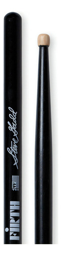 Baqueta Vic Firth Signature Steve Gadd Ponta Madeira Cor Preto