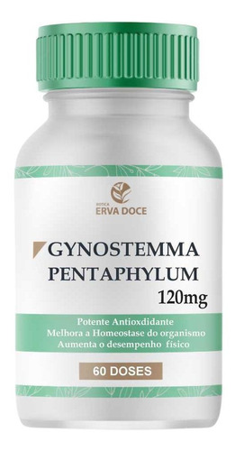 Gynostemma Pentaphyllum 120mg 30 Capsulas