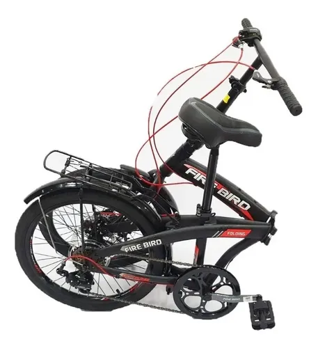 Bicicleta Plegable Fire Bird Rodado 20 Acero