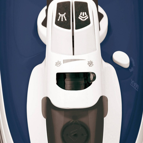 Imagen 3 de 10 de Plancha A Vapor 2200 W Blanco/azul Thomas Modelo Th-7170
