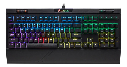 Teclado Gamer Rgb Corsair Strafe Mk2 Cherry Mx Ch-9104110-sp