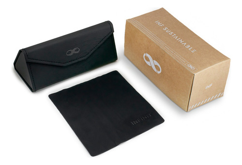 Armazón Lentes Infinit Fokus Negro Brillo Negro Brillo - Bs