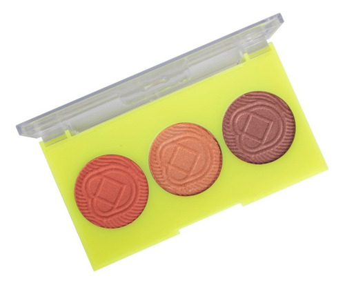 Paleta Trio De Blushe E Iluminador Dalla Makeup