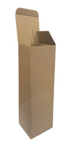 100 Cajas Cartón De 7cm X 7cm X 22cm  Autoarmable