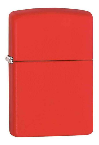Imagen 2 de 6 de Zippo Red Matte Original Universo Binario