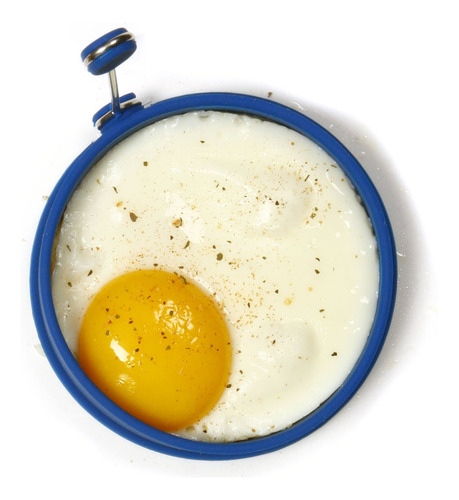 Anillo De Silicona Para Huevos Y Pancakes Redondo Azul