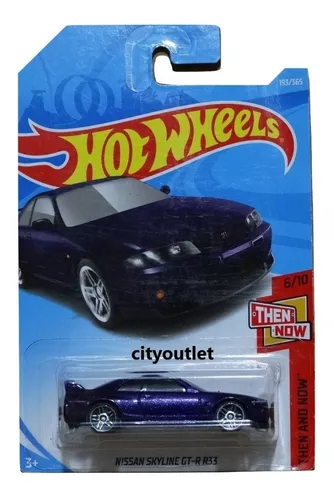 NEW! 2018 Hot Wheels NISSAN SKYLINE GT-R 33 #193 USpurple