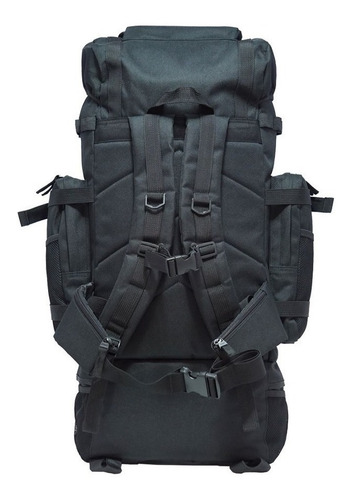 Mochila Mochilero Camping Tactica 70 Lts Camuflada Reforzada