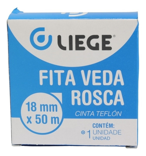 Fita Veda Rosca 18mmx50m - Liege