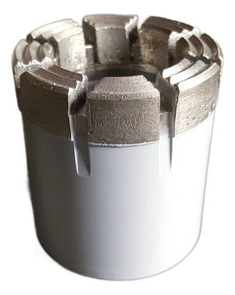 Coroa Diamantada Nq Com 10mm De Altura (diamond Bit)