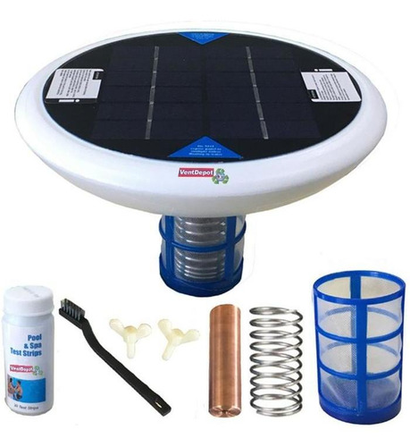 Purificador Solar De Agua Ionizador, Mxswm-001, 22000gal, 83 Color Blanco