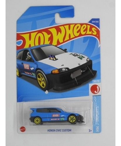 Imagen 2 de 5 de Hot Wheels Honda Pack (4 Piezas)