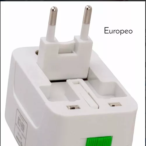 ADAPTADOR CORRIENTE UNIVERSAL 4 CLAVIJAS DESLIZANTES - Pilgrim Travel Store