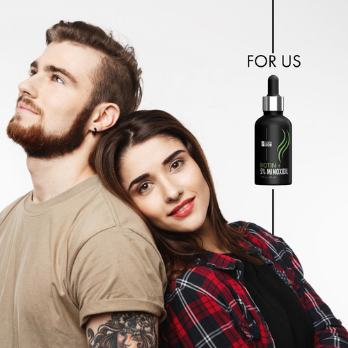 Pharma Grow Minoxidil 5% + Biotina Solución Tópica 50ml