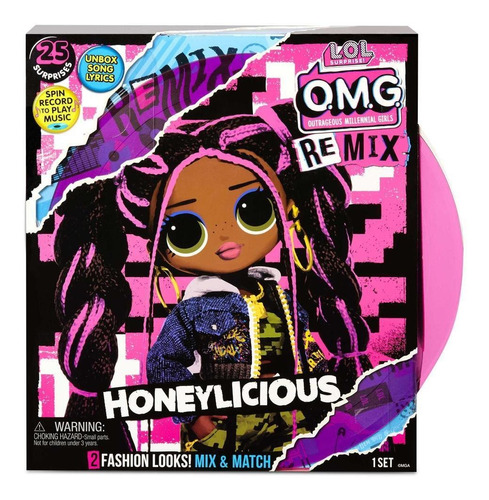 Muñeca Lol ¡surprise! Omg Remix Honeylicious Continente S.a