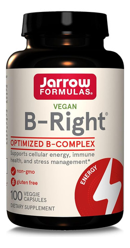 Jarrow Formulas B-right Complex, Apoya La Salud De La Salud 