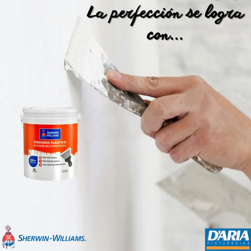 Enduido Plástico Interior Sherwin Williams 20 Lts