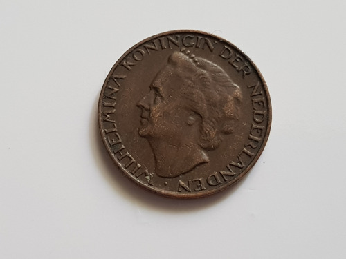 Florin Neerlandes Nederlanden 1948 1 Cent Moneda Holanda