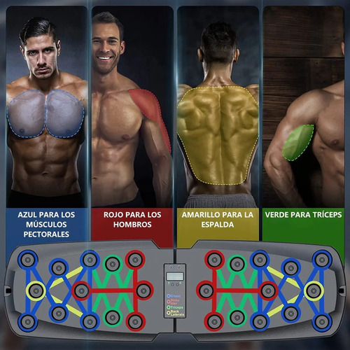 Barras Push Up Portatil Tabla Lagartijas Fitness Muscular