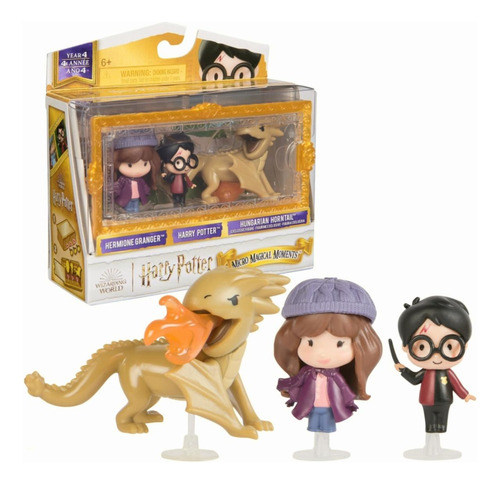 Wizarding World, Harry Potter, Conjunto Del Año 4 De Micro
