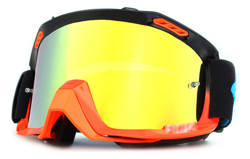 Gafas De Ciclismo M30, Color Rojo, Azul Y Transparente, Fox,